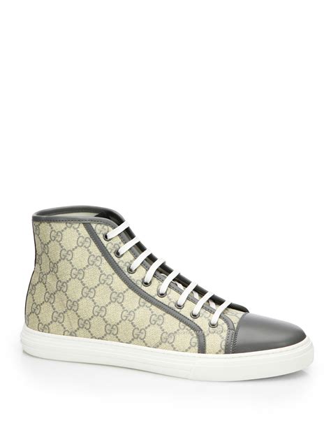 calzini gucci beige|gucci gg canvas sneakers.